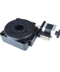 Motorized Rotation Stage 100mm Diameter 360 Degree Electric Rotary Platform for Precise Positioning with Worm Gear Drive