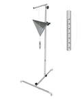7.8 Inch Radar Corner Reflector Kit With 0-30cm Scale Stand For Pro Grade Vehicle Calibration And Driver Assist Setup, Built For Cars SUVs Trucks And Hybrids, aluminum stand
