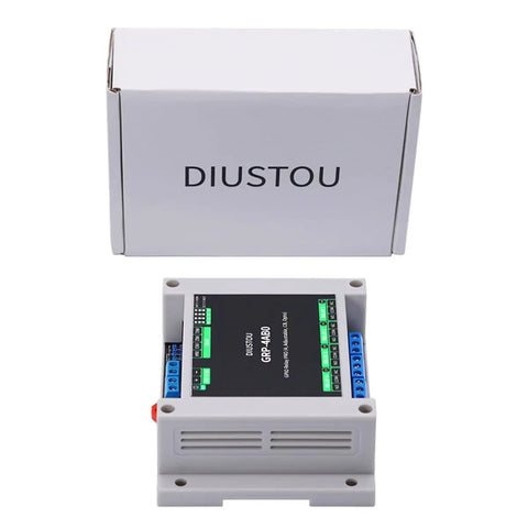 Optocoupler Isolated GPIO Relay Module, 4 Channel, Dual Mode High And Low Level Trigger, 3-24V High Or 0-1.5V Low, in packaging