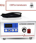 110V High Power Ultrasonic Generator 1500W 40 KHz With Robust Transducers for industrial cleaning and welding, front view