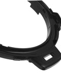 Black Pressure Cooker Lid Edge Support Bracket Heat Resistant Plastic Replacement Part For Electric Multi Cooker Home Kitchen Appliance Lid Grip For Easy Handling, black plastic, curved close-up
