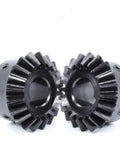 90 Degree Bevel Gear 1 To 1 Ratio, Modulus 2.5, 20 Teeth, Three Quarter Inch Inner Hole, Key Width 6mm, 2 Pieces Per Lot