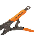 Locking Pliers Set With 7 Inch And 10 Inch Curved Jaw Pliers Quick Release Handles Pinch Free Design Beefy High Torque Grip