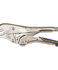 Original Locking Pliers With Straight Jaw 10 Inch Quick Release Trigger For Tightening And Clamping Heavy Duty Clamp Made From Heat Treated Alloy Steel Adjustable Turn Screw For Repetitive Use Hex Key Included Irwin Vise-Grip