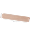 100 Piece Wood Dowels 6x30mm Fluted Dowel Pins With Beveled Ends Sanded Smooth and Splinter Free Round Wood Sticks