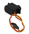 Lightning Fast 5G Micro RC Servo Motor For Axial SCX24 with black housing and wire leads for compact crawler builds.