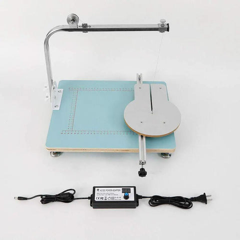 Pro Grade Hot Wire Foam Cutter With Adjustable Angle Table For Styrofoam Crafting Working Table Tool With power adapter.