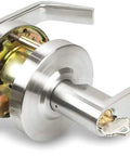 Commercial Cylindrical Lever Heavy Duty Non-Handed Grade 2 Door Handle Workhorse Entrance With Clutch Satin Chrome 26D