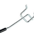 Sturdy L Shaped 2 Inch Galvanized Pegboard Hooks 50 Pack With Rubber Tips Tough As Nails Heavy Duty Metal Hooks For 1/4 And 1/8 Pegboard Rust Resistant Ideal For Garage Office Kitchen And Store Use Silver