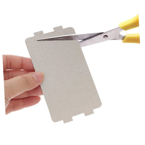 Cutting 6 Pack Microwave Waveguide Covers Mica Sheets Insulation Pads Heat Resistant And Oil Proof For Kitchen Use