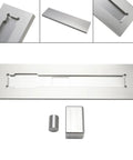 Heavy Duty Aluminum Welding Jig Set Fits PM63 Receiver Tubes with precision cut shapes for custom fitting and alignment tool.