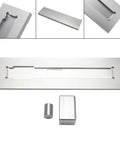 Aluminum Welding Jig Kit For PM-63 Rak Alignment, visible components include a flat aluminum piece and cylindrical blocks.