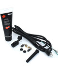 Get Your Workhorse Back On Track With This Heavy Duty Full Service Kit Featuring Carbon Brushes Snappy Toggle Switch Nine Foot Cable And Top Shelf Grease, includes lubricant, cord, and switch for saw maintenance.
