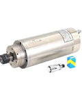 Top Shelf Constant Torque Spindle Motor With ER20 Chuck Nut And Slotting Arbor Plug And Play 220V Or 380V High Speed 21000Rpm 400Hz.