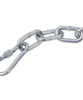 Heavy Duty 55 Gallon Steel Drum Lifter Ring With 1200 Lbs Capacity Tilting Clamps For Forklifts And Manual Use Durable Carbon Steel Chain detail.