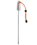 Diving Pointer Stainless Steel Underwater Tickler And Noise Maker With Lanyard For Scuba Diving Built In Measuring Scale