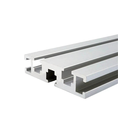 1560T Aluminum Extrusion Frame Silver Anodized 15x60mm Linear Guide Profile For Industrial Fence Equipment Framework Stand Edge 650mm