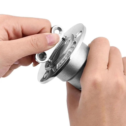 Two Pack Boat Gas Cap Key Made From 316 Stainless Steel Marine Replacement Key for Fuel Water Tank fits most boats and yachts