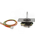 JLF-TP 8YT Style Arcade Joystick Red Ball Top for 4 Way to 8 Way Adjustments Jamma Cabinet Compatible Tournament Ready base unit with wiring