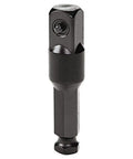 Half Inch Square Extension With Seven Sixteenth Inch Hex, Built Tough Forged Steel, Ball Detent, Not For Impact, Made In USA