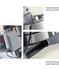 Heavy Duty Induction Bearing Heater With Built In Timer And Thermal Safety Cutoff For No Sweat Interference Fit Installations Up To Six Hundred Pounds showing remote control and foldable arms.