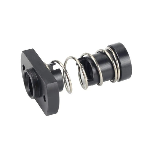 Three Pack POM Anti Backlash Nuts For 8mm Lead Screws Fits Ender 3 Pro V2 Ender 5 Plus CR 10 Series 3D Printer, black nuts with spring
