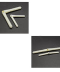 10Pcs RC Airplane Plastic Pin Hinges for RC Planes And Helicopters DIY Model Wing Parts 2.5x43mm 4.5x67mm two sizes