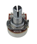 Beefy 4 Pack B250K Guitar Potentiometers With Knurled Split Shaft Linear Taper 250K Ohm 15mm Shaft Bayonet Mount Perfect For Volume Or Tone