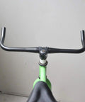 Bullhorn Handlebar For Road Bikes And Fixed Gear, 31.8mm Clamp, Aluminum Alloy Bar, 440mm Width (17.32in), top view