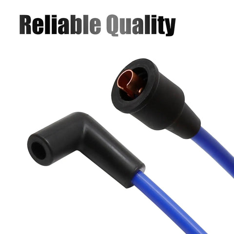 Premium MagForce 9 Inch Marine Spark Plug Wire Lead 8mm Replacement for Mercury 84-813715A1 Engine, Quick Install, Beefy, Durable Ignition Wire Harness for Boat Motors, Reliable Spark Plug Connection