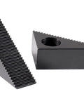 Pro-Grade Deluxe Steel Clamping Kit For 7/16 Inch Table Slot, angled threaded clamp pieces, S45C Steel, two-piece set