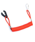 Replacement Kill Switch Lanyard For Outboard Motors Red Safety Tether Cord Fits Yamaha MerCruiser Tohatsu Honda Marine Engines No Fuss Install And Quick Replacement 6E9-82575-00 6E9-82575-01 6E9-82575-02