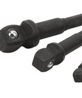 Get A Durable Chrome Vanadium Socket Adapter Kit That Fits Your Electric Drill For Quick Fixes And DIY Projects With Secure 1/2 3/8 And 1/4 Inch Versatile Drive Adaptors Built Tight For Real Tough Stuff. close-up of 3 chrome vanadium drill socket adapters
