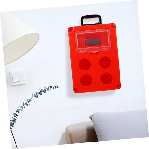 Mounted Portable Weatherproof Outdoor Electrical Junction Box With Impact Resistant Plastic Enclosure for power control