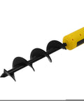 Cordless Post Hole Digger 350W Electric Auger Drill With 550 RPM Speed And 7 Newton Meters Torque, manganese steel bit closeup