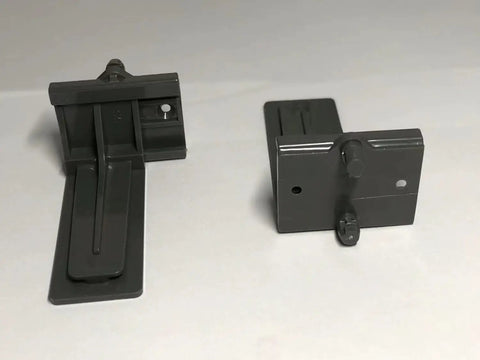 Heavy Duty Rear Mount Brackets For Undermount Drawer Slides Built Tough For Cabinetry Fits 12 To 21 Inch Drawers Eliminates Wobble Supports 75 Lbs Per Pair Simple Setup