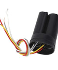 450V 12uF Plus 5uF Dual Start Capacitor for Washing Machines and Electric Pumps, black CBB60 round motor capacitor replacement