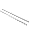 Two Pack 25 Mm By 1000 Mm Linear Motion Rods Carbon Steel Shafts Anti Rust Finish Heavy Duty Precision And Hardness Built