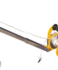 Drill Powered Wire Tugger For Electricians With 800 Pound Pull And 1 To 30 Gearbox Boosts Cable Pulling Speed And Efficiency By Sixty Percent
