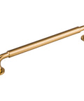 Lily Cabinet Pull 7 9/16 Inch Center to Center in Honey Bronze Finish from The Serene Series, side view
