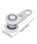 10 Pack Sliding Door Trolley Rollers For Strut Channel And Window Tracks, No Hassle Install Nylon Pulley Track Rollers, Tough Beam Trolleys