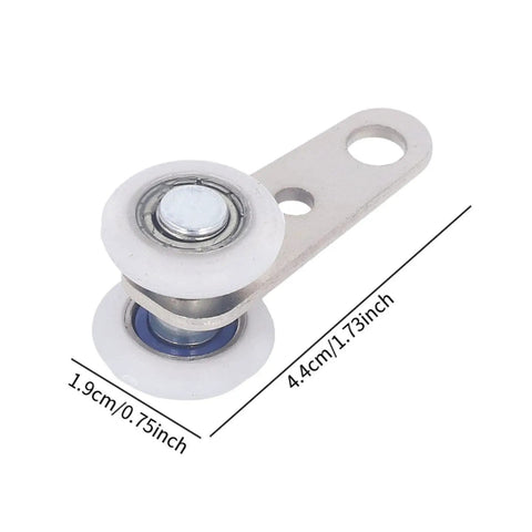 10 Pack Sliding Door Trolley Rollers For Strut Channel And Window Tracks, No Hassle Install Nylon Pulley Track Rollers, Tough Beam Trolleys