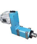 Beefy CNC Spindle Power Head MT3 BT30 ER25 With 370W Induction Motor V Belt Drive 3000 To 8000 RPM Range Rated 5000 RPM For Milling And Lathe Tool Spindle BT30