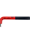 Insulated Hex L-Key Set Metric, 7-Piece, Pro Grade With Soft Black Grips, Red Over Yellow Double Insulation shown horizontally