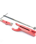 777 Boring Bar Clamp Foot Bridge T Bar Handle Spare Parts Kit Red For 777 Series Milling And Machining Includes Clamp Foot Bridge And T Bar Handle for auto shop use