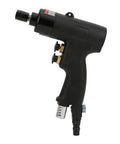 Heavy Hitter Air Impact Wrench Pneumatic Fastening Tool 65 Nm 8000 Rpm For Auto Repair And Shop Grind showing side view with quick connect.