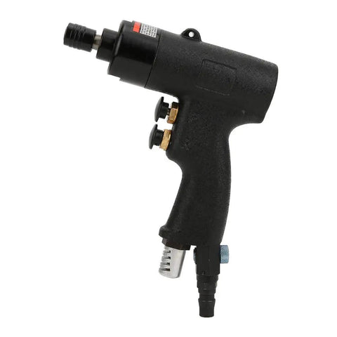 Heavy Hitter Air Impact Wrench Pneumatic Fastening Tool 65 Nm 8000 Rpm For Auto Repair And Shop Grind showing side view with quick connect.