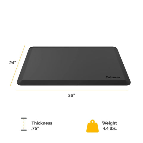 Anti Fatigue Wellness Mat For Standing Desk Cushioned Floor Mat For Home And Office Keeps You Moving To Fight Fatigue And Stay Comfy All Day Perfect For Standing Desk Setups At Home Or Office With Comfort Cushioned Surface And Anti Slip Bottom