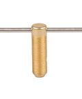 Premium Bearing Puller Tool Kit For Rc Motor Pinion Shaft Hub Extraction featuring a brass T-handle and steel shaft for extraction.