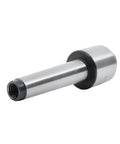 End Mill Tool Holder 3/8 Inch MT2 Morse Taper Adapter With 3/8-16 Threaded Drawbar for Precise Machining, angled view